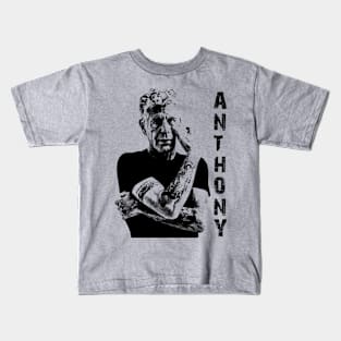 Anthony Bourdain t-shirt Kids T-Shirt